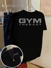 Gym Therapy Men's T-Shirt Workout Fitness Bodybuilding Weightlifting Gym Tee