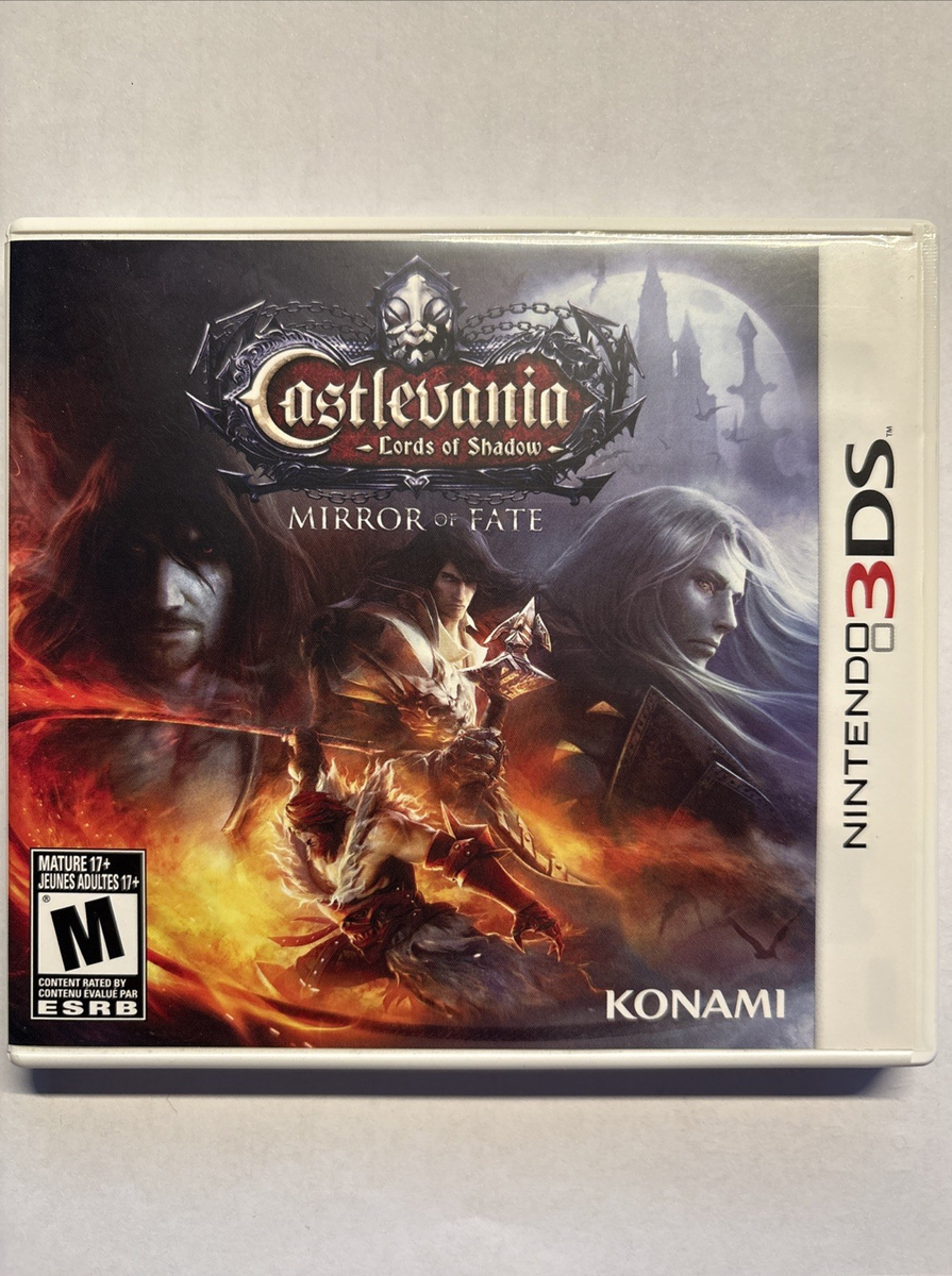Castlevania Lords of Shadow Mirror of Fate Nintendo 3DS Complete