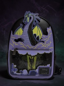 Loungefly X Disney Dumbo Mini sac à dos vintage, Multicolore Loungefly X Disney Dumbo Mini sac à dos vintage, Multicolore