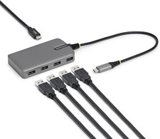 StarTech 5G4ACUSBCHUB 4-Port USB-C Hub 5Gbps Bus Powered