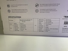 SAMA SM360LD White AIO CPU Liquid Cooler 360MM ARGB LCD display 3x PWM fans 3