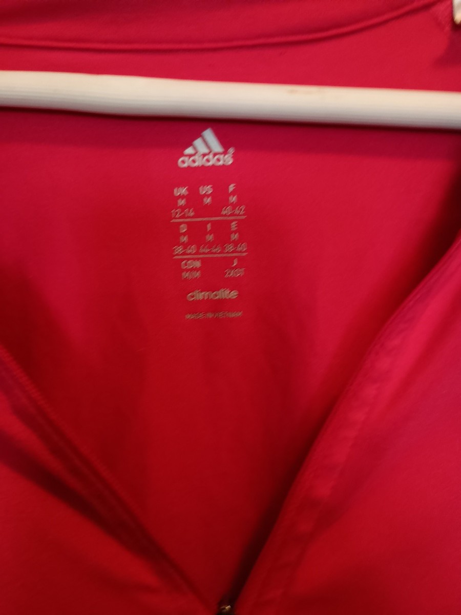 Adidas Climalite Performance Sports Mock Neck 1/4 Zip Pink