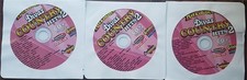 3 KARAOKE CD G CHARTBUSTER DIVAS FEMALE COUNTRY DISCS 50 SONGS 5053 LOT oldies