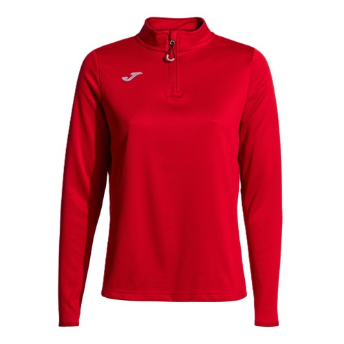 Joma Felpa Running Night Maglia di Tuta, Rosso, S Donna-S