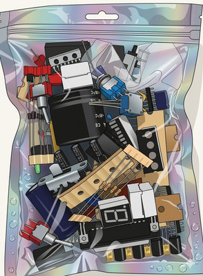 ARDUINO GRAB BAG LOT ELECTRONIC TINKER ALL NEW PART COMPONENTS DIY ASSORTMENT