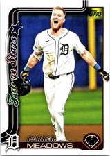 Parker Meadows 2025 Topps #576 Detroit Tigers
