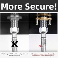 Faucet Fixing Nut Standard Compatibility For Single Cold Water Faucets