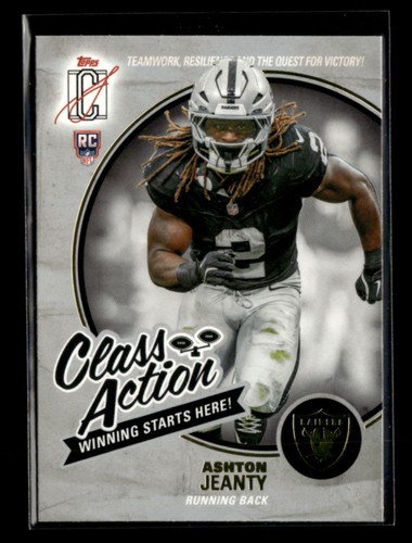 2025 Topps Signature Ashton Jeanty Base (RAW)