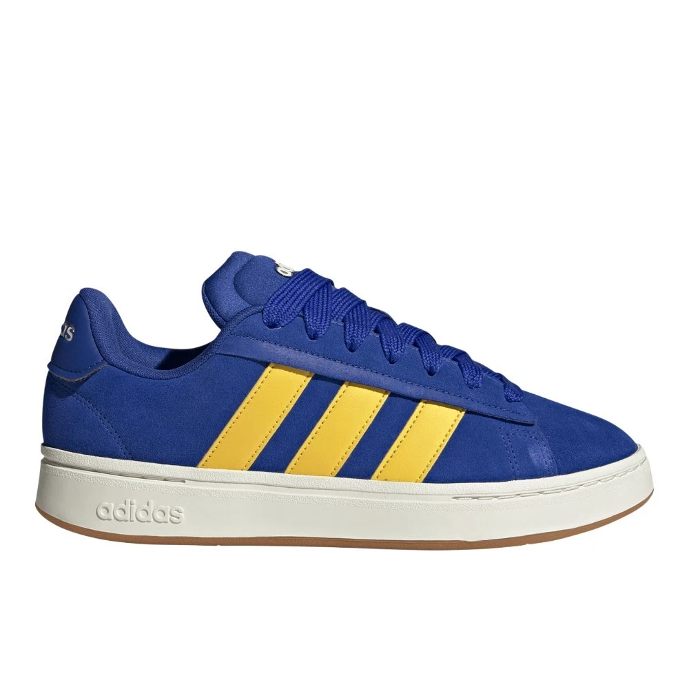adidas Grand Court Alpha 00S Lace Up Mens Blue Sneakers Casual Shoes JI1714