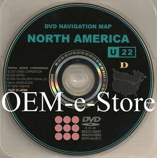 2004 2005 Toyota Prius Hybrid GEN4 GPS Navigation DVD Map U.S Canada Version 7.1