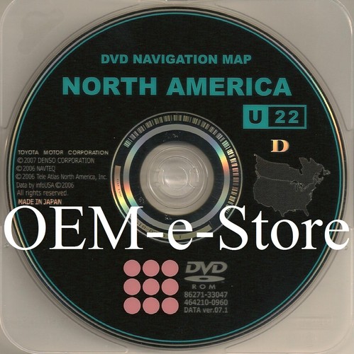 2004 2005 2006 Lexus ES300 ES330 LS430 LS 430 Navigation DVD Map Ver 07.1 Update - 第 1/2 張圖片