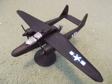Built 1/144: American NORTHROP P-61B BLACKWIDOW Night-Fighter Aircraft