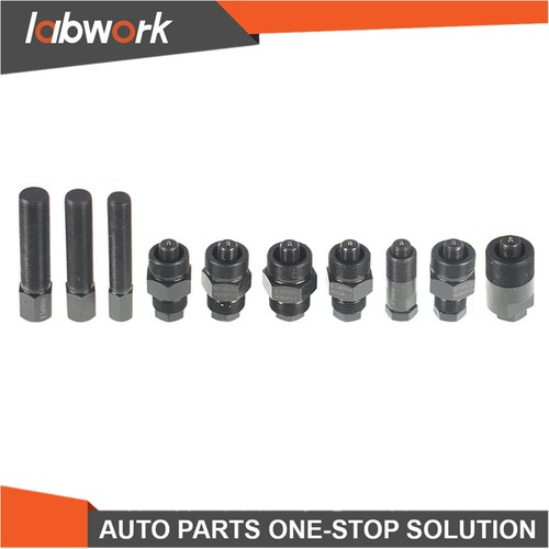 Labwork 10pc Motorcycle Dirt Bike Flywheel Puller Set 15 Size Left Thread - Picture 5 of 10