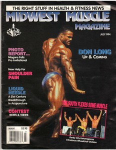 Midwest Muscle The Right Stuff Bodybuilding Fitness Magazine Don Image Is Loading Midwest Muscle The Right Stuff Bodybuilding Fitness Magazine