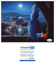 Jesse Eisenberg ‘Rio’ Signed 8x10 Photo ‘Blu’ ACOA Jesse Eisenberg ‘Rio’ Signed 8x10 Photo ‘Blu’ ACOA