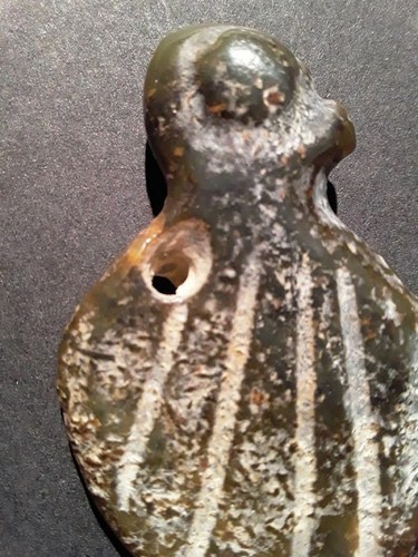 Chinese Hongshan nephrite Bird pendant or toggle - Picture 2 of 9