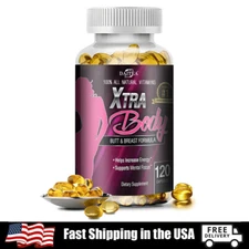 Breast enlargement | Growth | Hip Lift Supplement 400mg | 120 capsules
