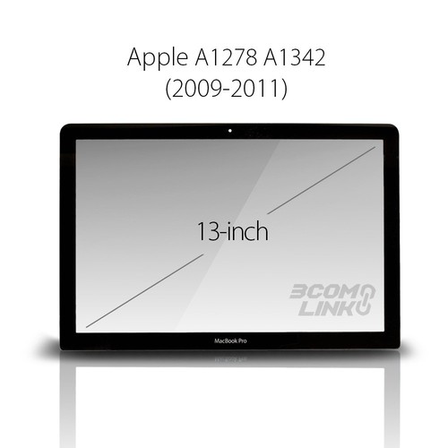 Apple Unibody Macbook Pro LCD Glass Lens Screen Cover A1278 13" US Replacement - Picture 2 of 7