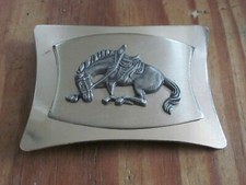 Bucking Bronco Belt Buckle beltbuckle horse rodeo horseback riding saddle pony