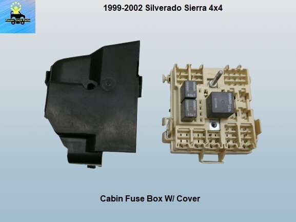 15770997 99 00 01 02 Chevy Silverado GMC Sierra 4x4 Cabin