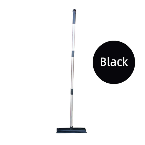 Pet Hair Removal Broom with Squeegee – Carpet & Floor Dog Hair Remover Brush