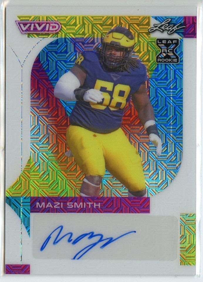 2023 Leaf Vivid Mazi Smith #BA-MS1 - 1 of 1