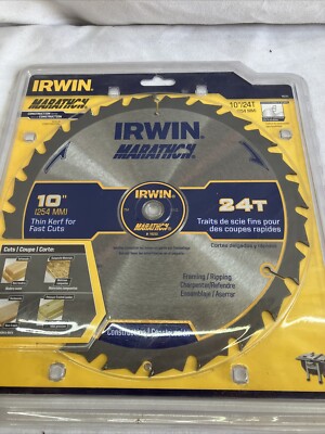 Irwin Marathon Circular ￼Saw Blade ￼24T 10''