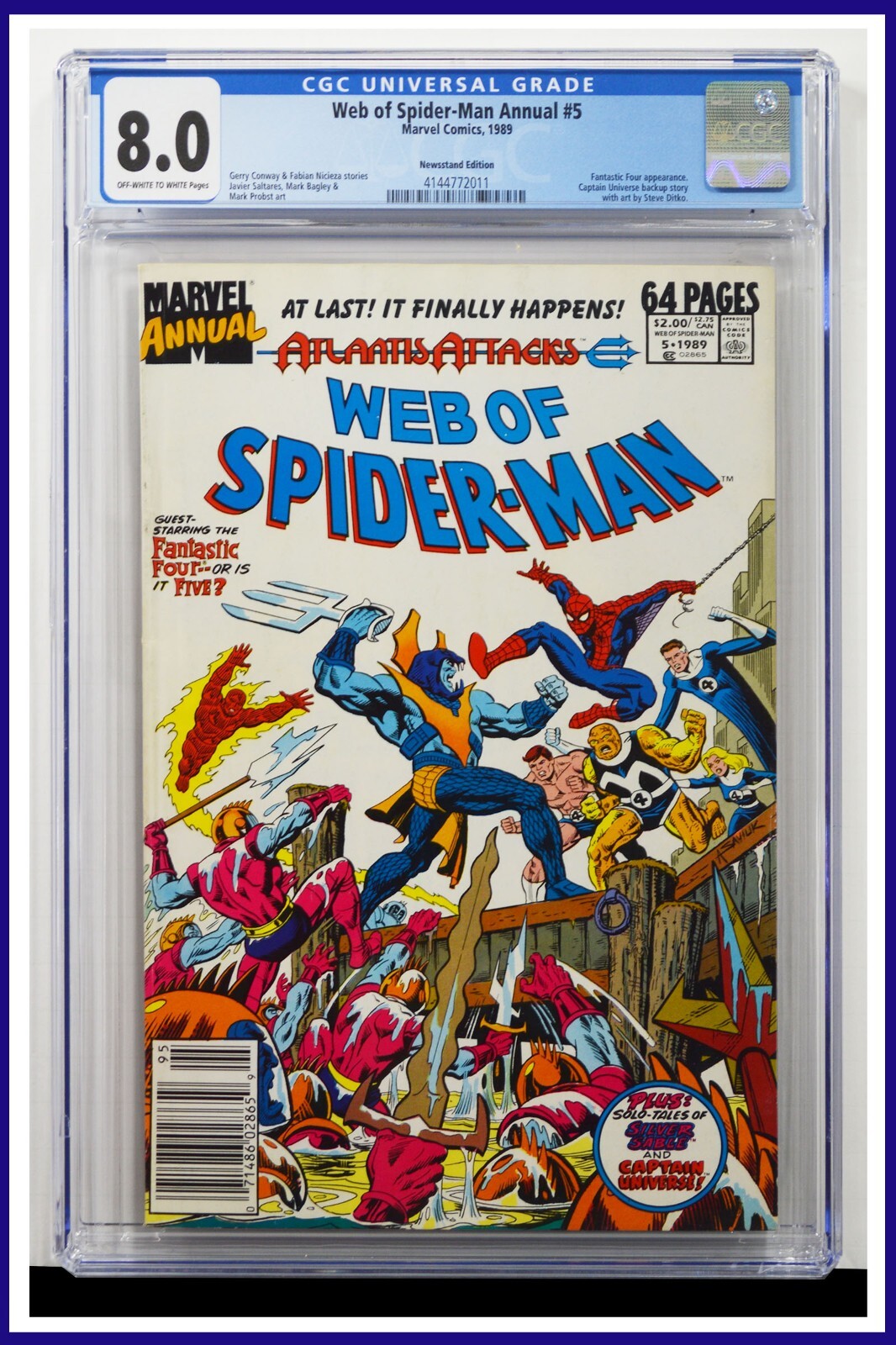 Web of Spider-Man Annual #6 Value - GoCollect