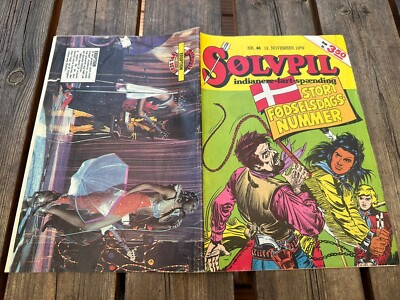 Silberpfeil Sølvpil 46/1979 Dänische Ausgabe Mit Der Band ERUPTION Comic