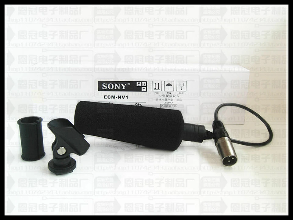 ECM-NV1 Original SONY Video Camera Interview Recording Microphone Condenser Mic - Image 3 of 4