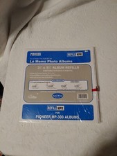 New 4 Pioneer MPR Le Memo Photo Album Refill Pages MP-300 3.5" X 5.25" X-Pando