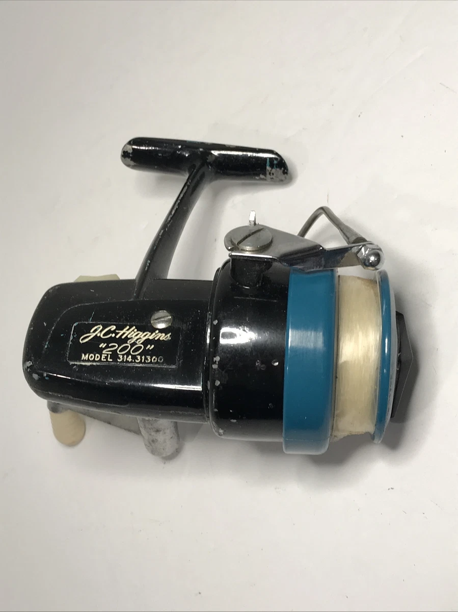 3 Vintage Fishing Reels JC Higgins 537.3105, Trimline