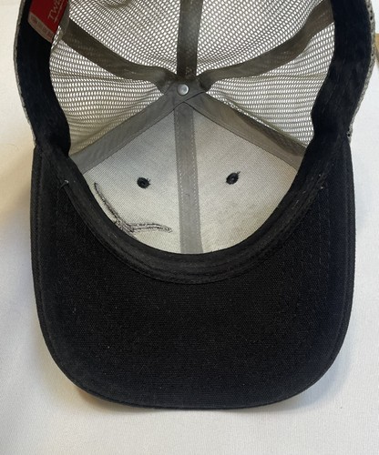 Cappellino Twisted X Western Ball nero grigio ricamato maglia posteriore a scatto ottime condizioni - Foto 5 di 7