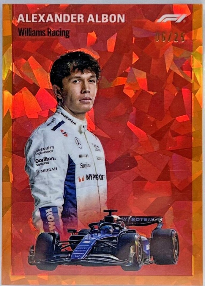 2024 Topps Chrome Sapphire Edition Formula 1 - Alexander Albon #1954-19 - 1 of 1