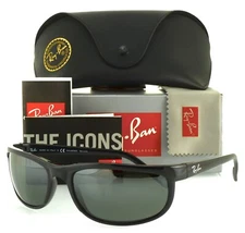 Ray-Ban RB2027 Black l Polarized Mirror Grey RB2027 601/W1 62mm