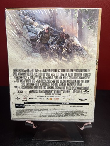 Lone Survivor WEA XL Steelbook (4K UHD Blu-ray+Slipcase+Extras) Sealed DAMAGED - Picture 6 of 8