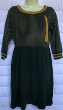 Riverside RVSRD Green Dress Spain Knee Length Casual Summer Dress UK 10