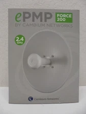 New Cambium Networks ePMP Force 200 2.4 GHz Feedhorn with Power Supply (No dish)