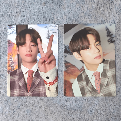 BTS 2021 Holiday Collection Little Wishes Special Box Photo Card