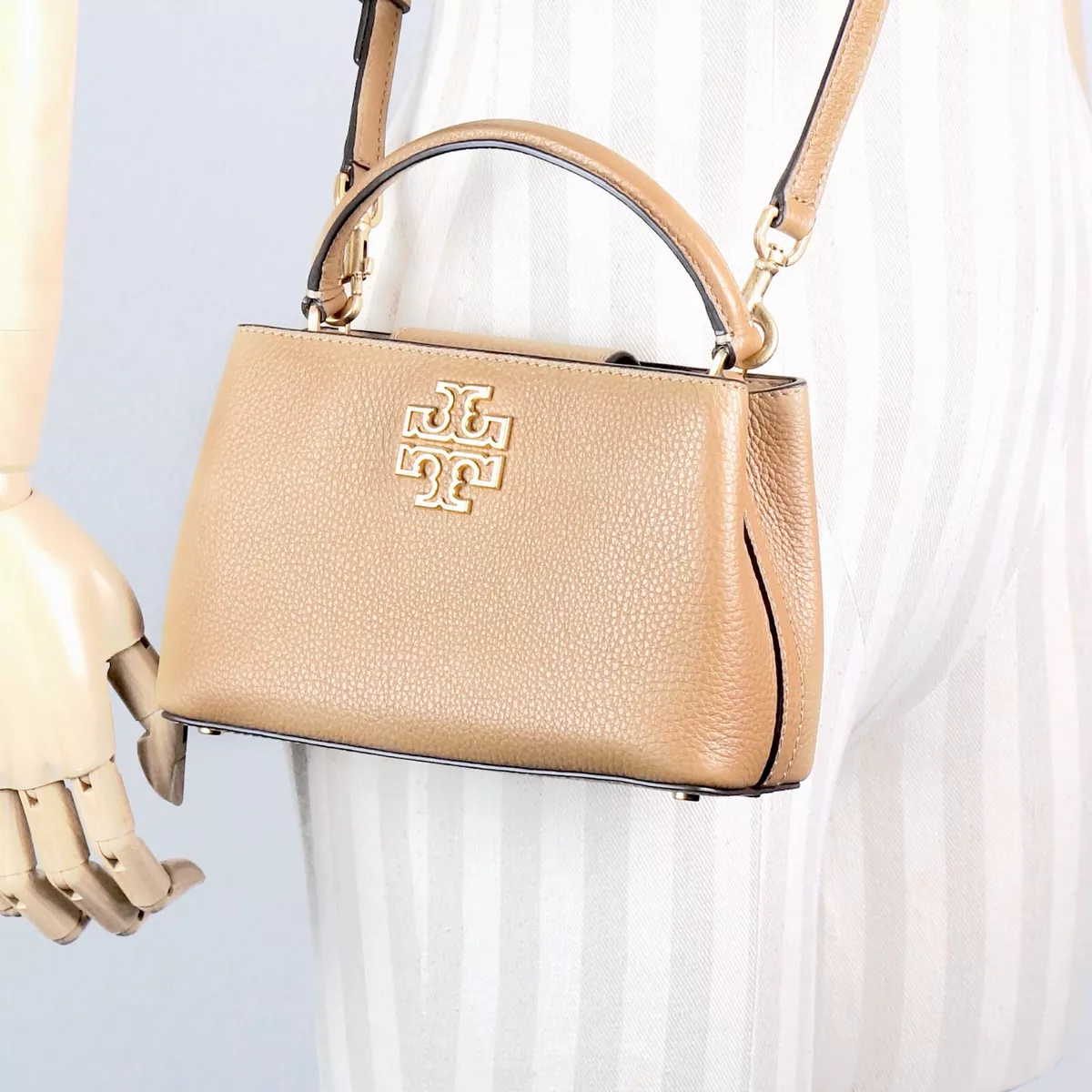 Tory burch top britten satchel