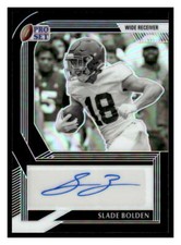 2022 Pro Set Metal Slade Bolden Black & White Auto Kaleidoscope Silver #/20