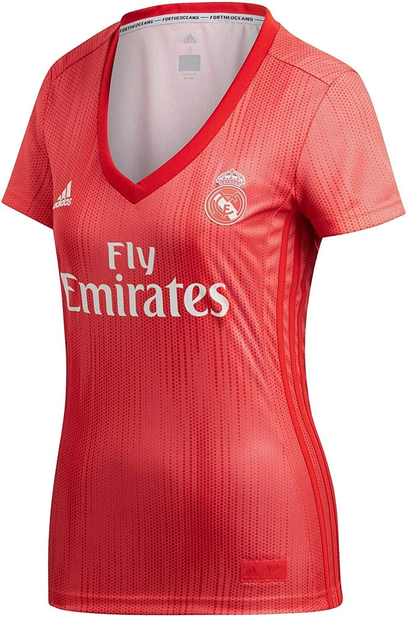 Official Adidas Real Madrid Women s 3RD Replica Shirt 2018 19 eBay