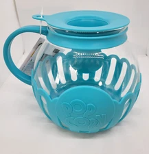 Ecolution Patented Micro-Pop Microwave Popcorn Popper with Temperature Safe Glas