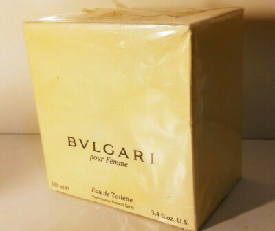 Bvlgari Pour Femme 3.4oz100ml Women's Eau de Toilette discontinuado | eBay Bvlgari Pour Femme 3.4oz100ml Women's Eau de Toilette discontinuado | eBay
