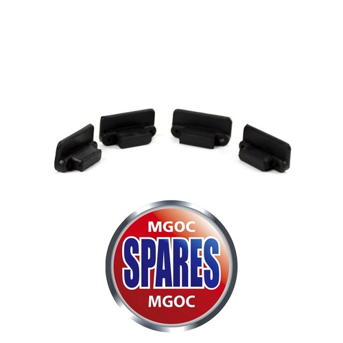 Set Of Front Hood Bonnet Buffers With Hardware For MGB, MGBGT, MGC, MGV8