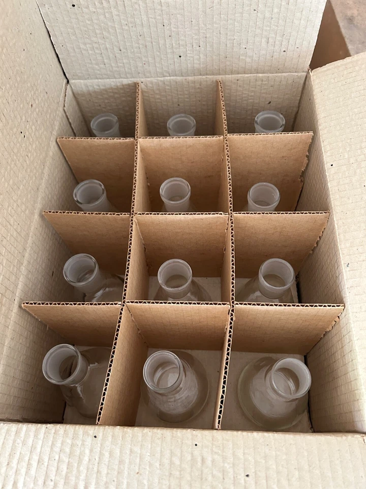 24 Piezas De Matraz Erlenmeyer 200 Ml De Vidrio Borosilicato Graduado - Imagen 3 de 4