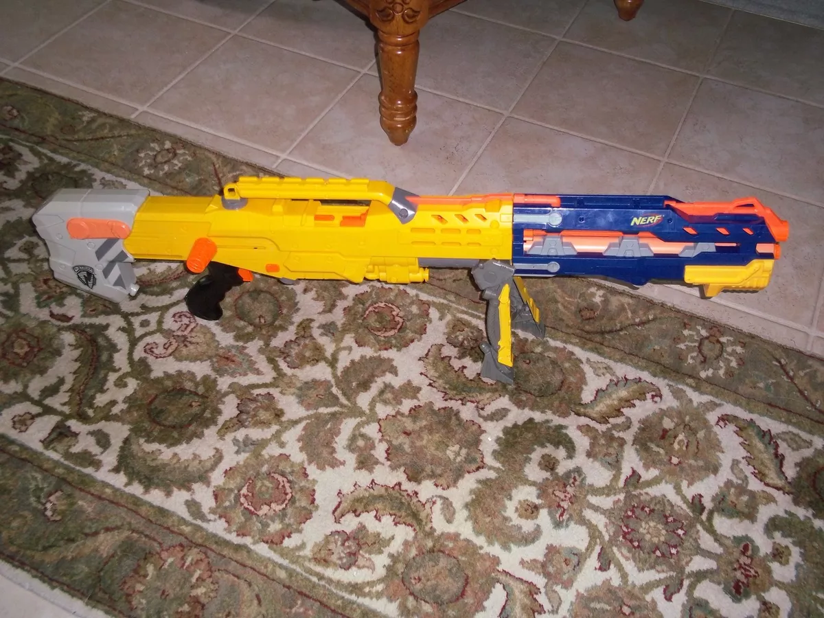 Nerf - N-Strike Elite - Longstrike - CS-6 Dart Gun - Sniper Rifle