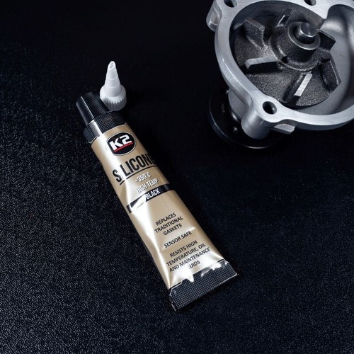 Pâte à joint haute température silicone d'étanchéité moteur NOIR +350°C 85 g - Picture 2 of 6
