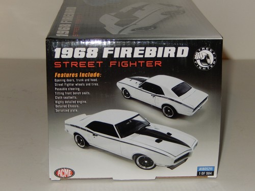 1:18 Scale GMP/Acme 1968 Pontiac Firebird Street Fighter, A1805211 - Picture 13 of 15