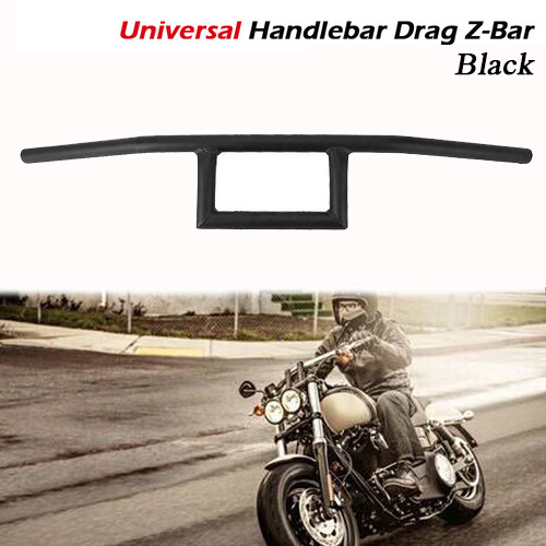 7/8" Drag Z Bar Handlebar Motorcycle For Chopper Suzuki Bobber Custom Universal - Picture 1 of 7